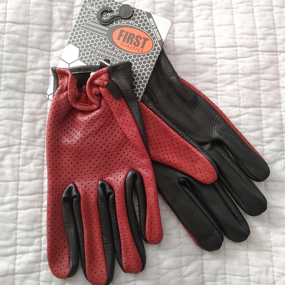 Leather Motorcycle Glove